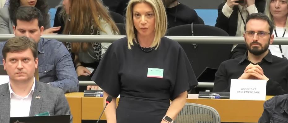 Μαρία Καρυστιανού - Ευρωκοινοβούλιο / Είμαστε βέβαιοι για τη συγκάλυψη, η κυβέρνηση προσβάλλει τη μνήμη των νεκρών