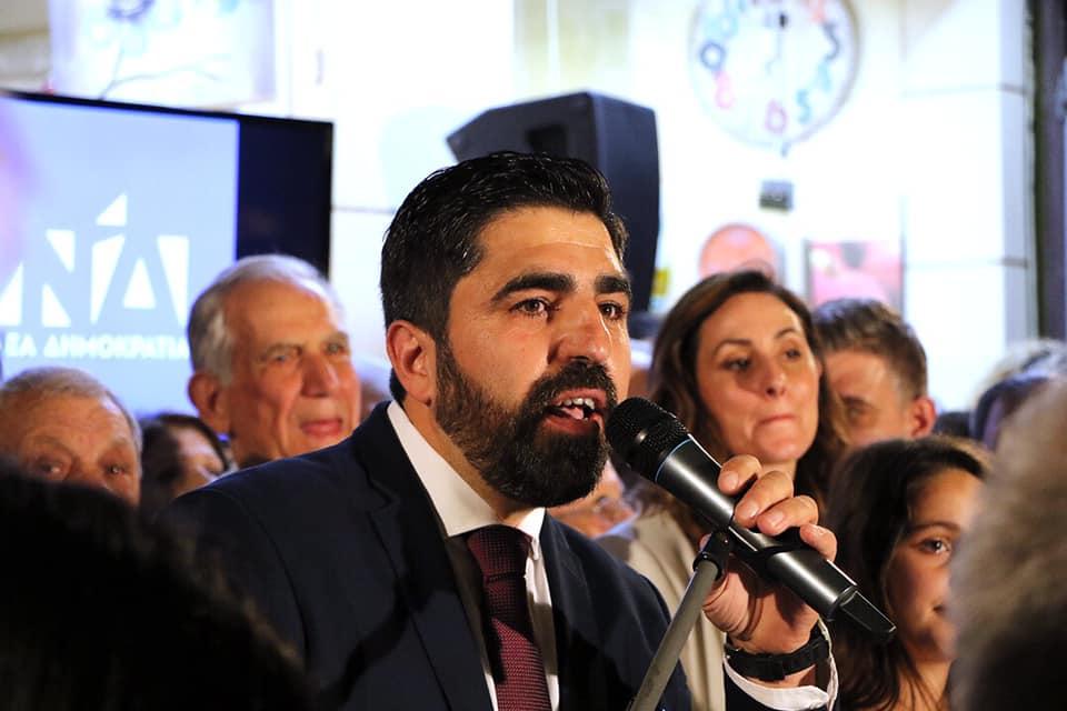 Θεοφάνης: Παπάς  Εγκαινίασε το πολιτικό του γραφείο ο υποψήφιος βουλευτής Β' Θεσσαλονίκης
