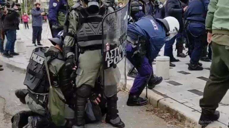  Ελεύθεροι με εισαγγελική εντολή οι τρεις διαδηλωτές που συνελήφθησαν στο φοιτητικό συλλαλητήριο