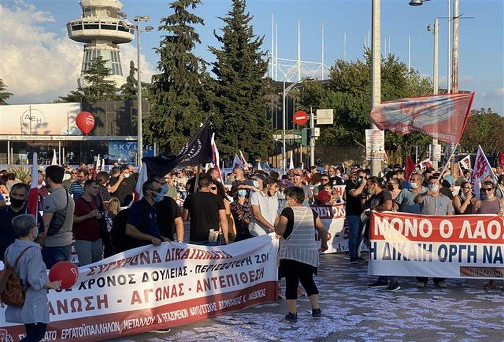 Θεσσαλονίκη: Συγκεντρώσεις και πορείες διαμαρτυρίας ενόψει 86ης ΔΕΘ