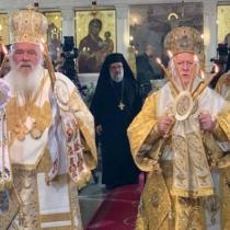 Η Πατριαρχική Θεία Λειτουργία στον Ιερό Ναό Παναγίας Αχειροποιήτου Θεσσαλονίκης|βίντεο|