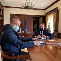 Διαδοχικές συναντήσεις του Δημάρχου Κώστα Κουκοδήμου με κυβερνητικά στελέχη στην Αθήνα 