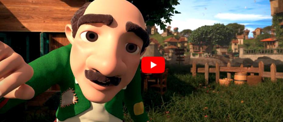 Ο Καραγκιόζης γίνεται ταινία|3D animation 